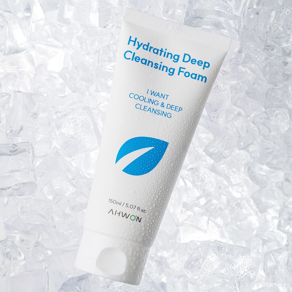 _Ahwon_ Hydrating Deep Cleansing Foam_Cooling cleanser